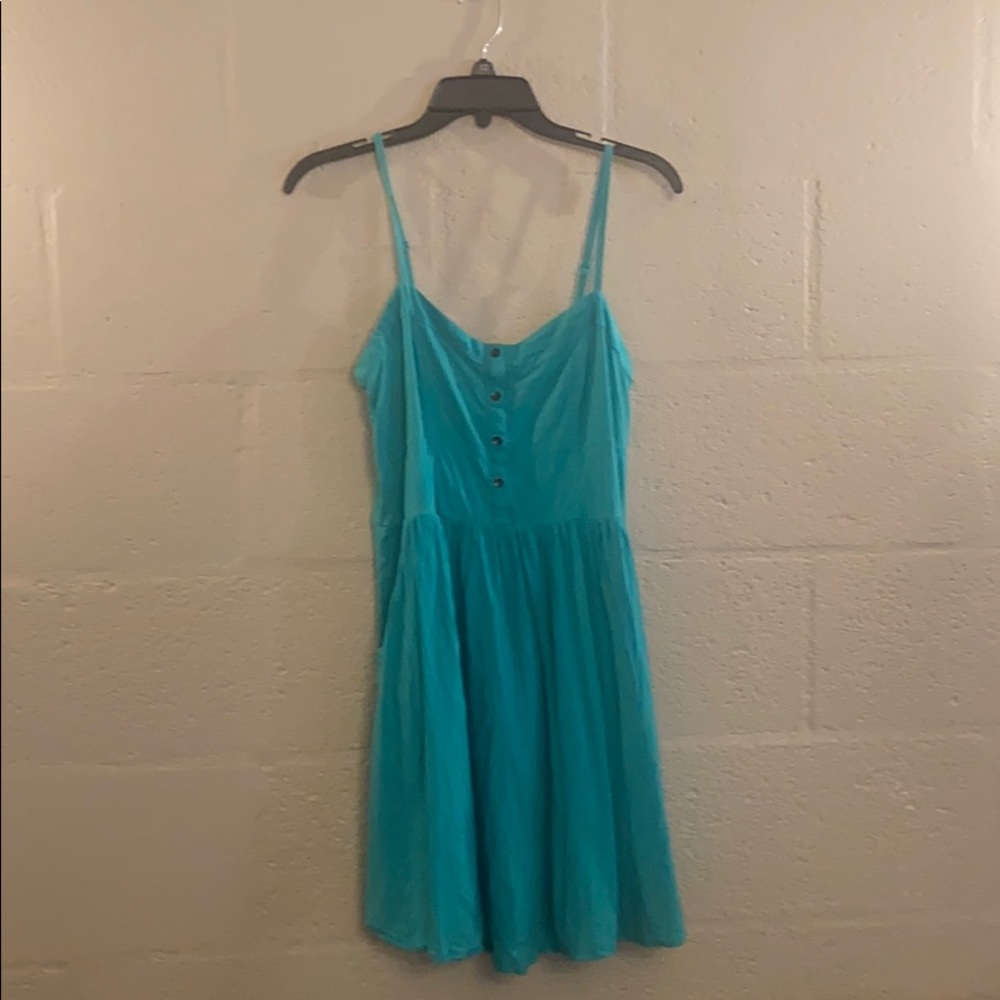 Express mini dress 👗 turquoise size M